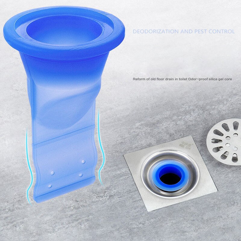 Siphon De sol étanche en silicone, anti-odeur, pour salle De bain, siphon De cuisine
