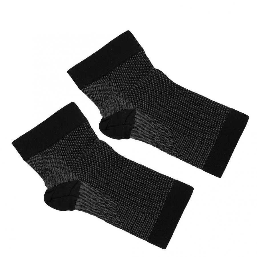 1 Paar Enkelbrace Compressie Ondersteuning Mouwen Elastische Ademend Letsel Herstel Gewrichtspijn Mand Voet Sokken Enkelbrace Guard