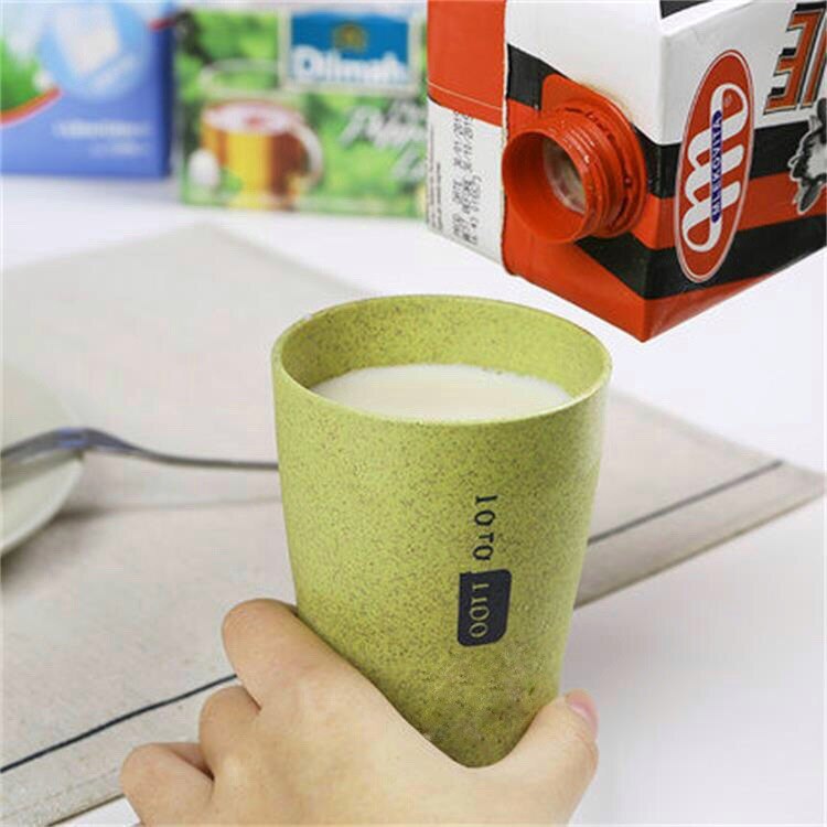 Pajita DE TRIGO ecológica, estilo japonés, vasos para cepillos de dientes, soporte para cepillo de dientes, taza de lavado, herramienta de baño de viaje dental, 1 Uds.