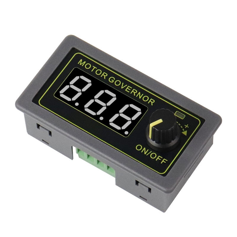 DC Motor Controller PWM Motor Speed Regulator Light Dimmer LED Digital Display Encoder 5V 12V 24V