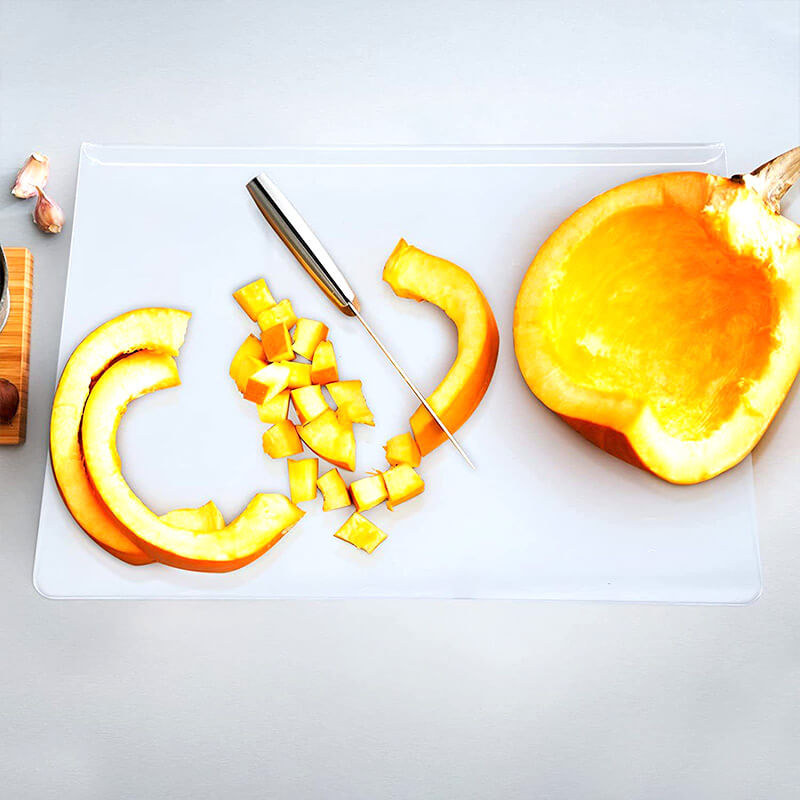 Plexiglas Glas Acryl Antislip Transparante Snijplank Voedsel Snijplank Voor Aanrecht Aanrechtbeschermer