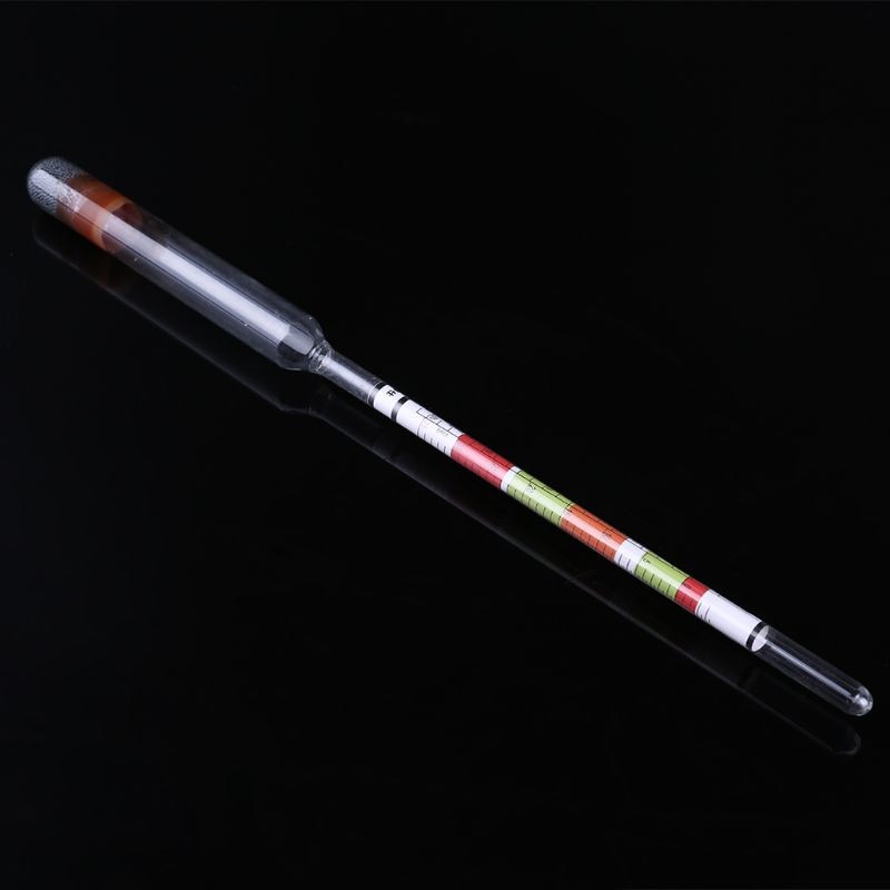 Triple Scale Hydrometer for Home Brewing Craft Cider Making Beer Wine Mead Ale