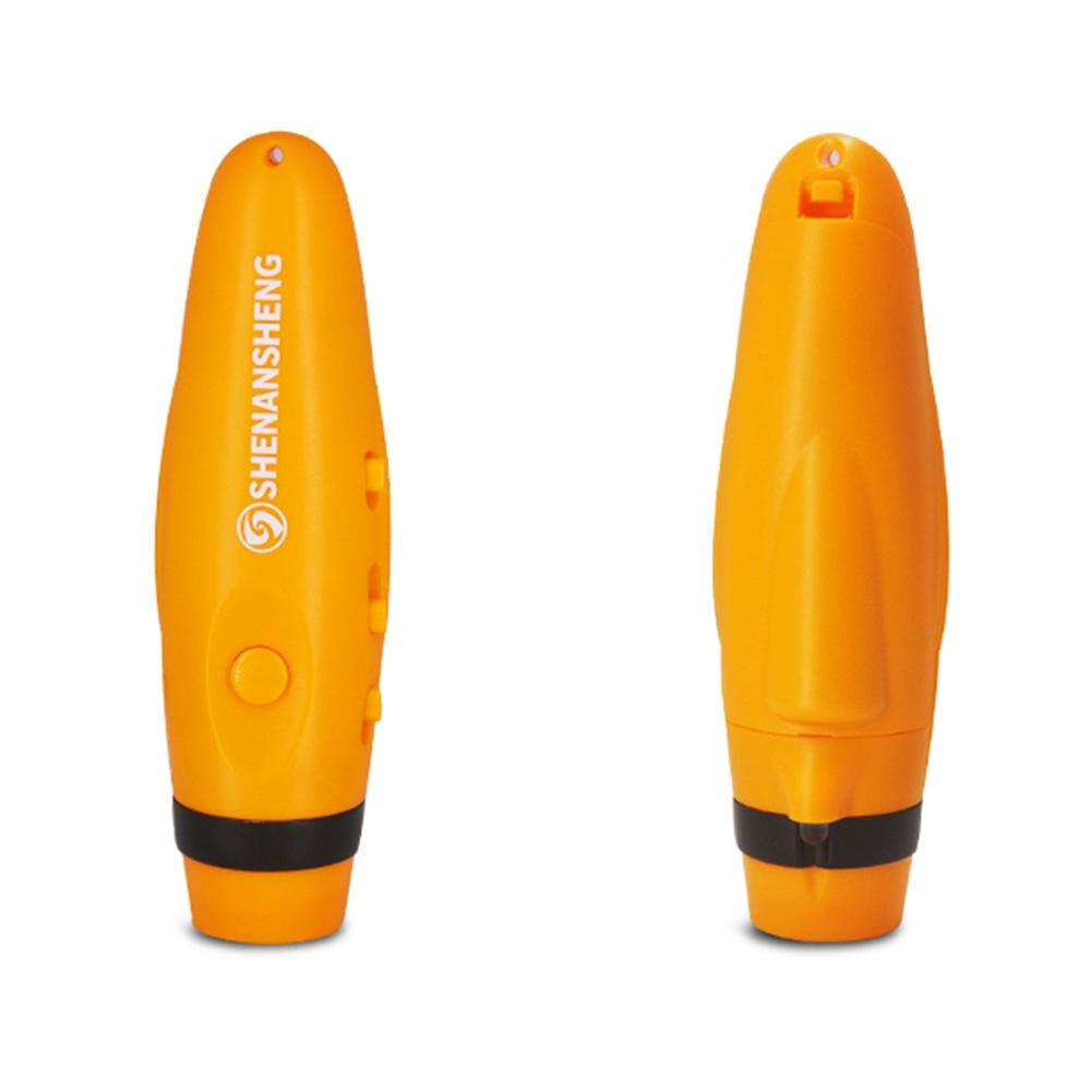 Electronic Whistle Rechargeable Outdoor Training Traffic Command 3 Tone High-decibel Safety Whistle: yellow