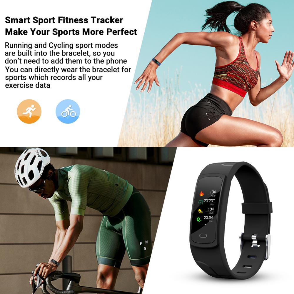 Smawatch B3C Smart Band Fitness Tracker Hartslag Bluetooth Smart Polsbandjes Sport Smart Armband
