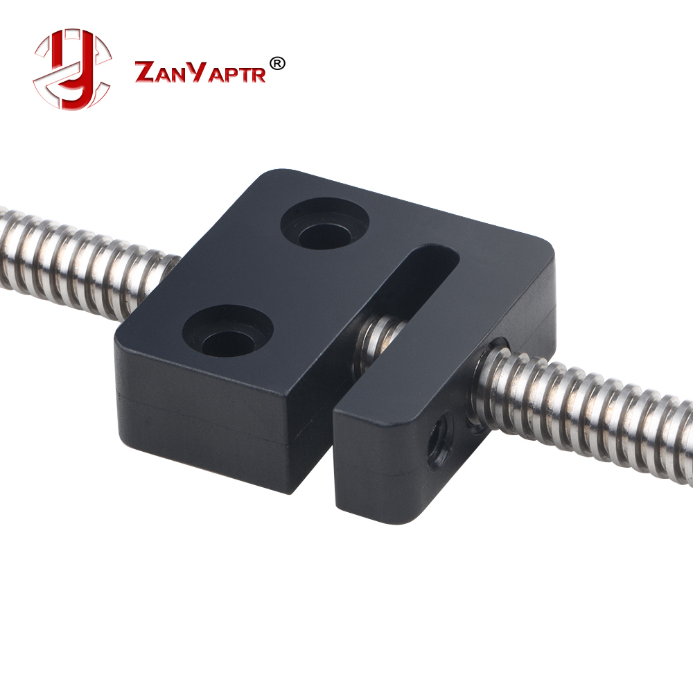 T Openbuilds T8 Schroef 8mm Moer Block Pitch 2mm Lood 2/4/8mm Voor 3D printer Onderdelen