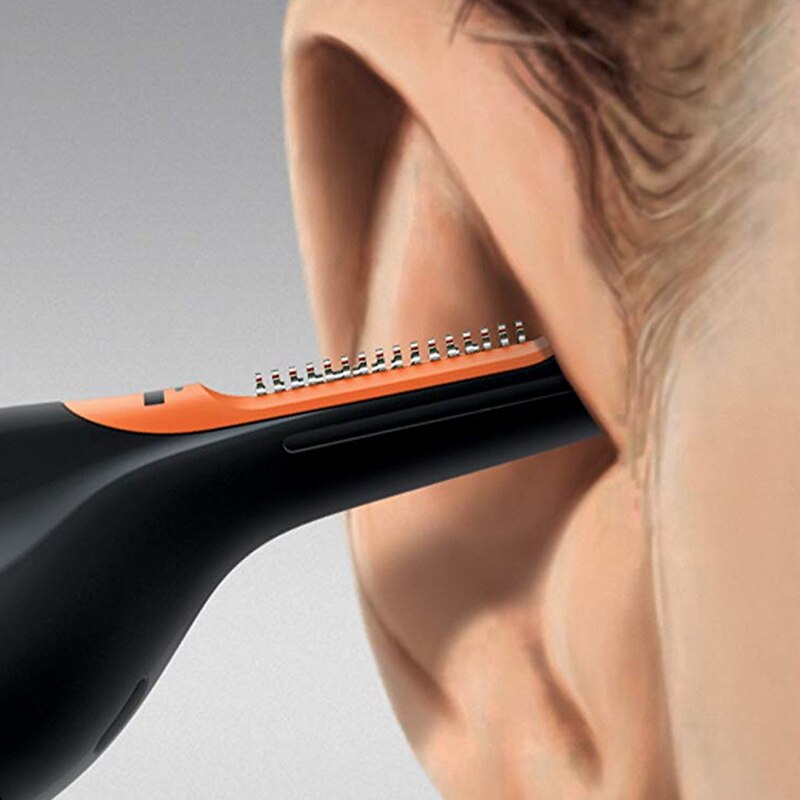 3 i 1 genopladelig næsetrimmer skægtrimmer til mænd micro shaver øjenbryn næse hår trimmer til næse og øre rens plejesæt