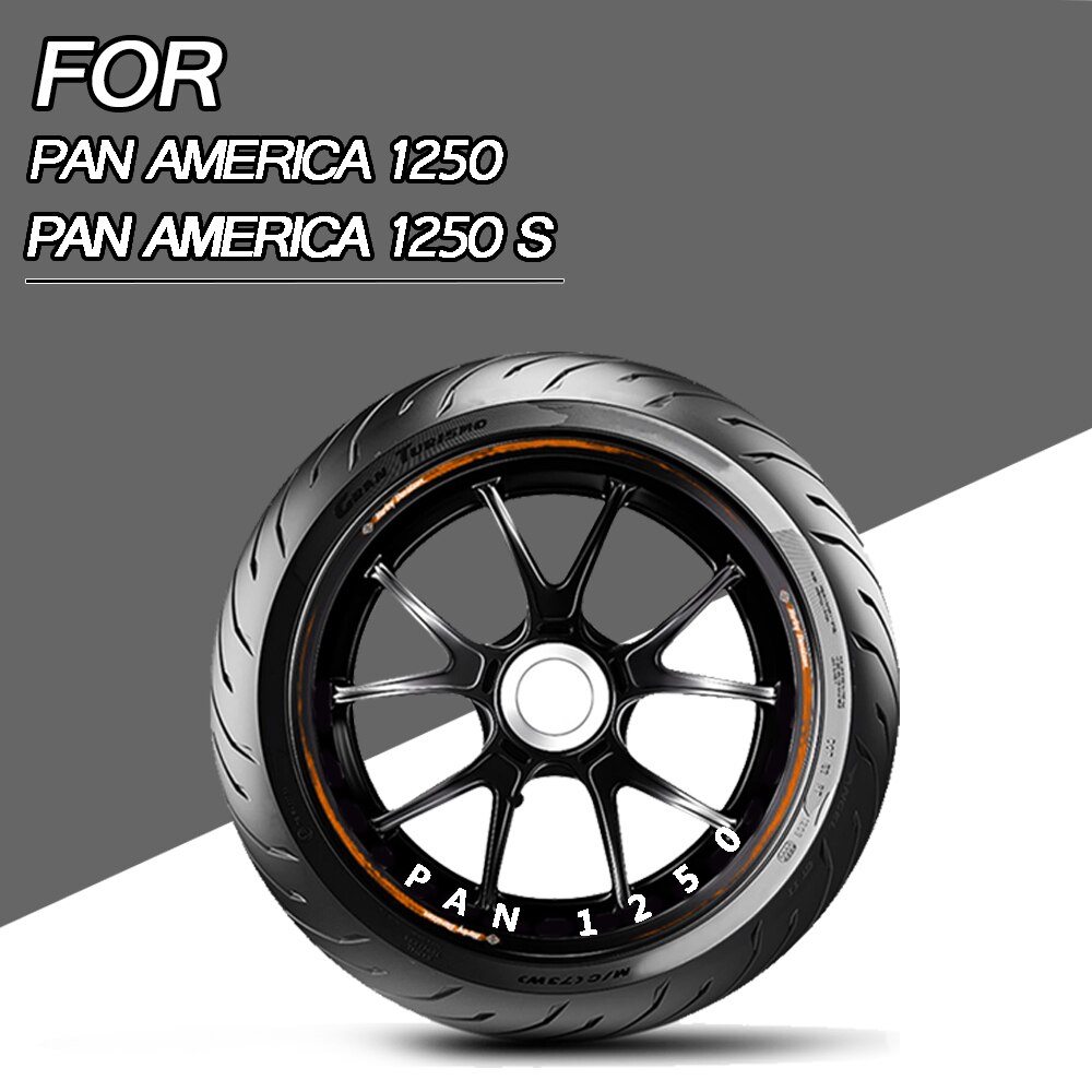 Motorcycle Parts Wheel Reflective Waterproof Wheel Sticker For Harley Pan America ADV 1250 PA1250 PANAMERICA Special