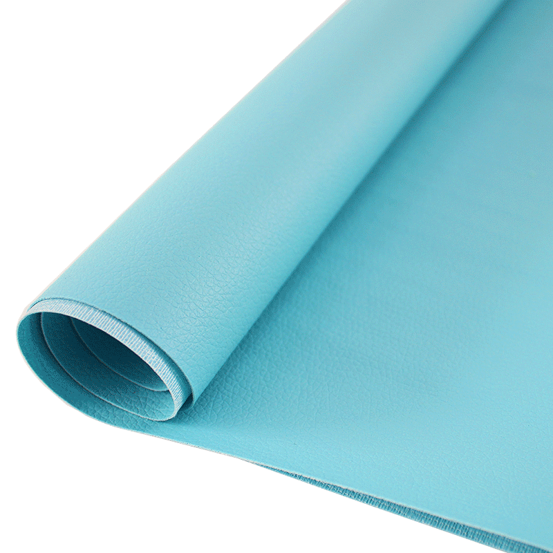 Tissu en Faux cuir PVC synthétique, 50x70cm, petit, épais, motif galets, Litchi, couleur Pure, pour bricolage, décoration de la maison: 4