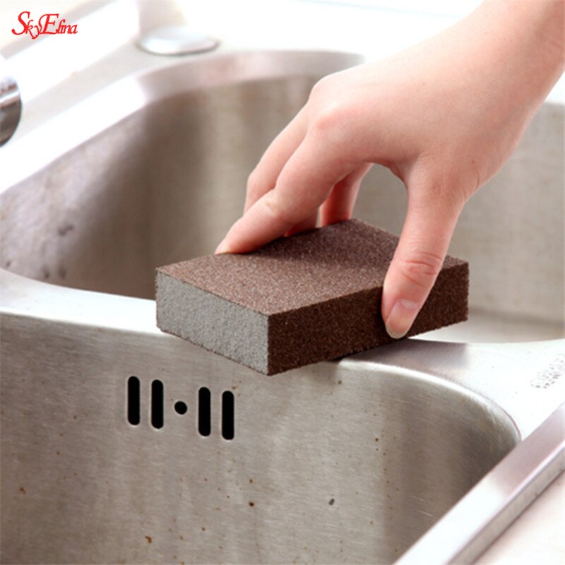1/5pcs 100*70*25mm Nano Emery Magic Melamine Sponge High Density For Cleaning Homeware Kitchen Sponge Removing Rust Rub 5Z