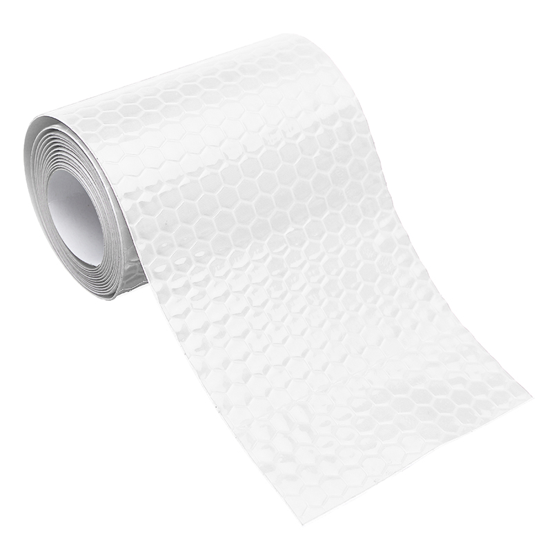 Bicycle Accessories 5cm x 1m Reflective Bicycle Stickers Adhesive Tape For Bike Safety Reflective Bike Stickers Bisiklet Decals