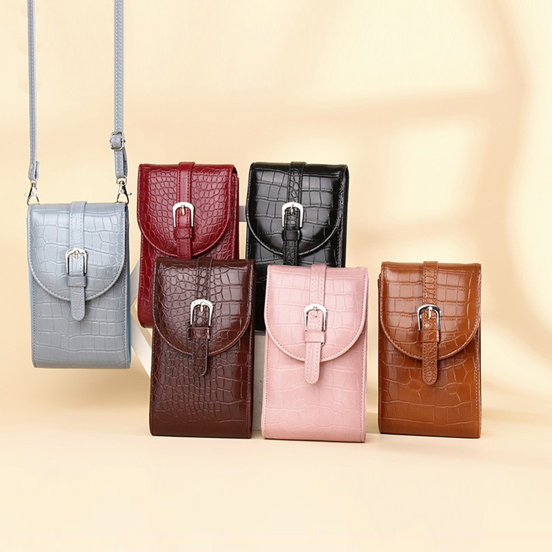 Mini crossbody tasker kvinder mobiltelefon taske dame pung blød læder klap kvindelig lille messenger skulder taske bolsa sac