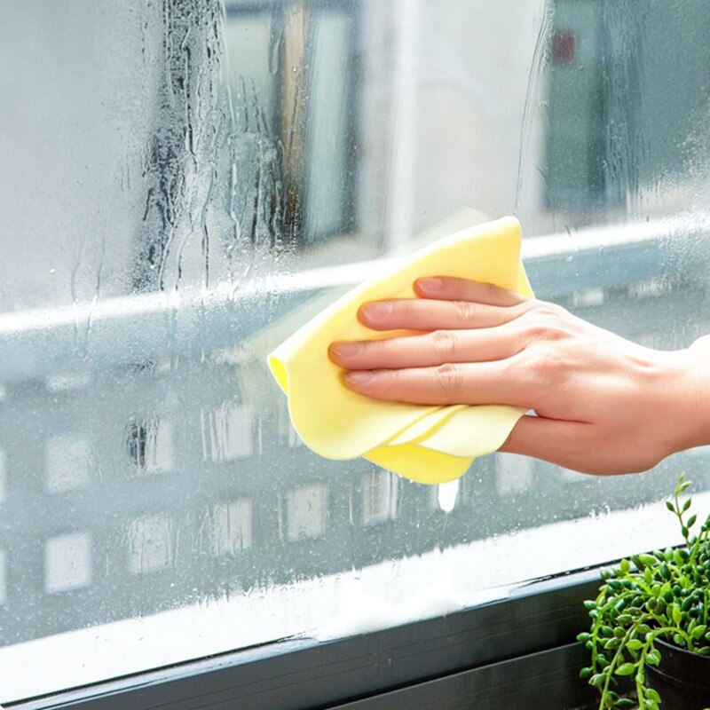 Microfiber pva toalha limpa super absorvente pano multifunction sintético deerskin toalha de limpeza para lavagem de mesa de janela de carro