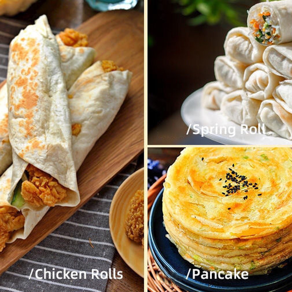 Prensa para Tortillas de 20CM, herramientas de prensado de masa fundida, suministros de cocina, prensa de acero inoxidable, Base plana, herramienta para hornear