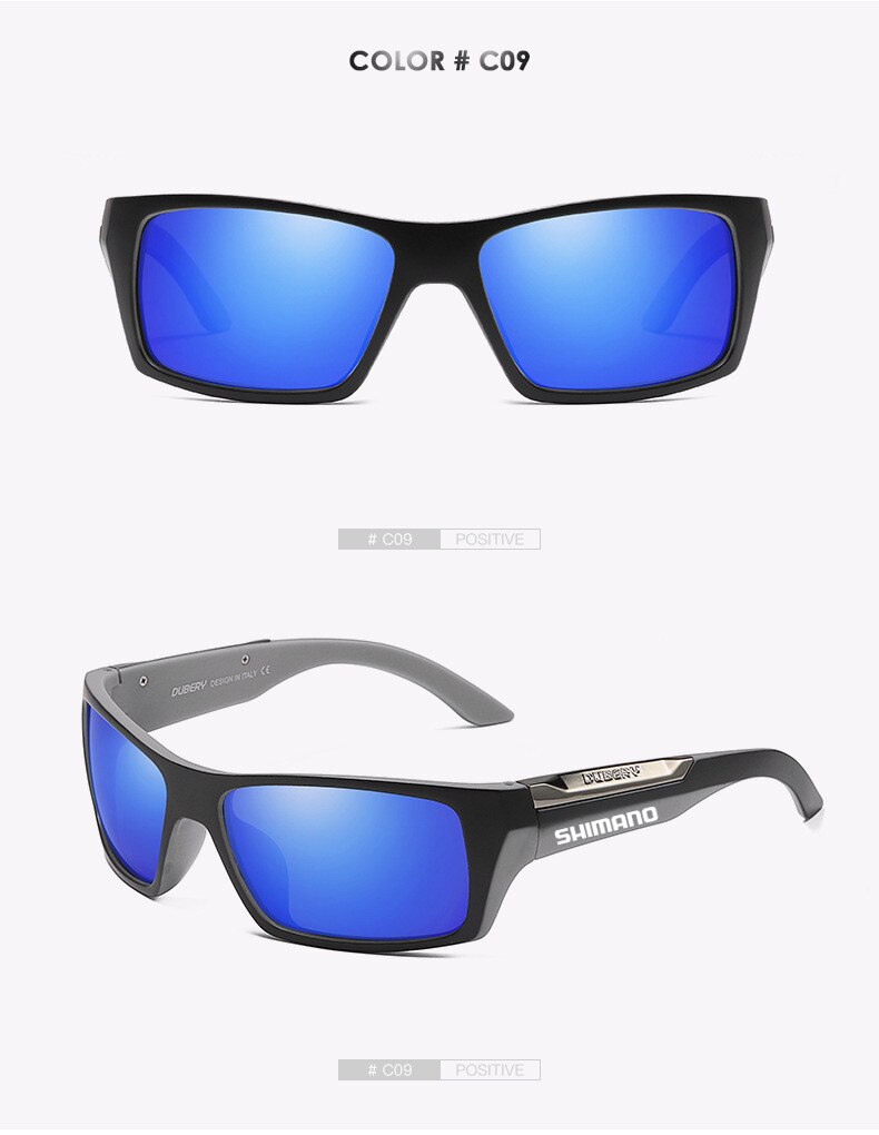 Shimano Vissen Bril Outdoor Sport Anti-Uv Zonnebril Mannen Bergbeklimmen Klimmen Zonnebril Gepolariseerde Vissen Bril: 09