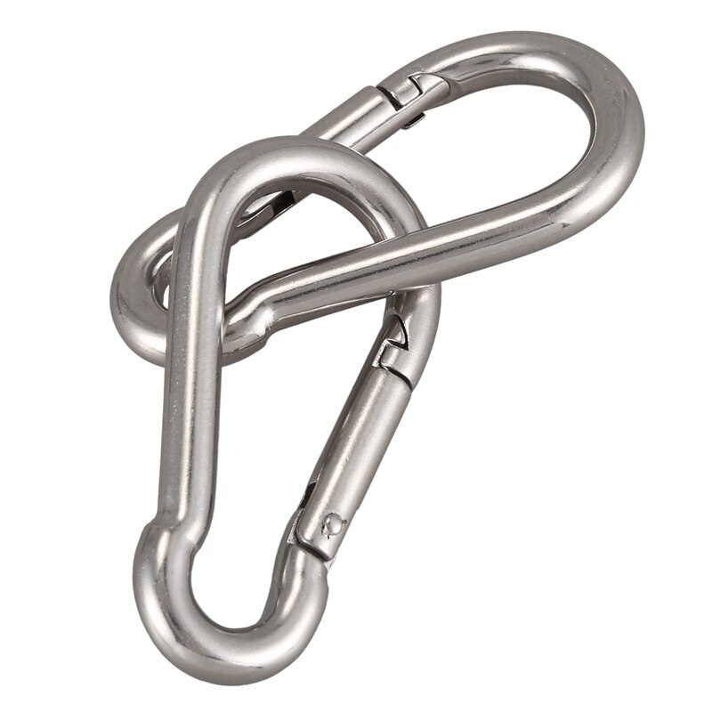 Rustfrit stål hængekøje hængende sæt drejekrog kapacitet perfekt til hængekøjer stole kurve møbler gynger