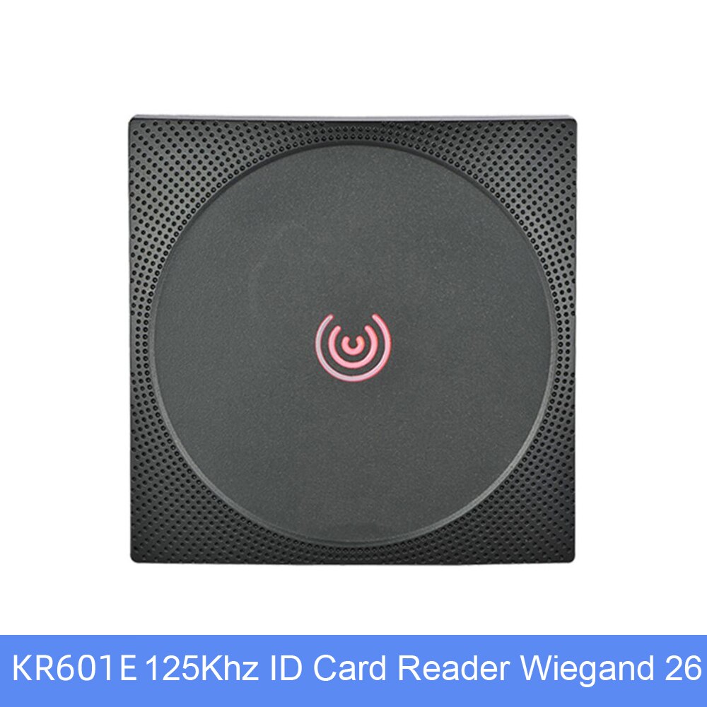 IP65 Waterproof RFID Card Reader 13.56MHZ 125Khz Proximity Card Access Control Reader Wiegand 26 34 NFC Reader KR601E: KR601E 125Khz