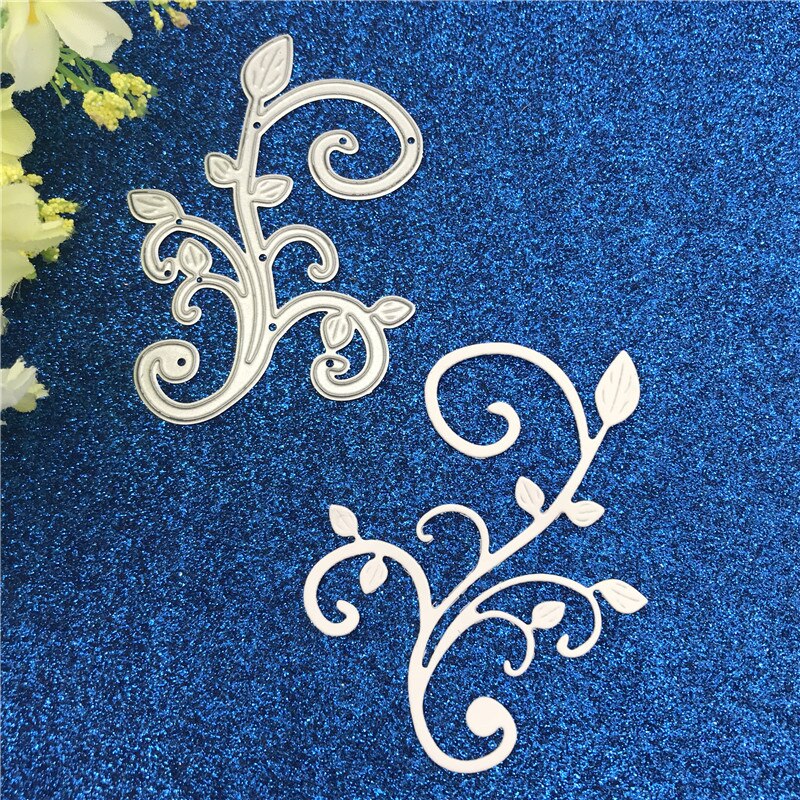 Leaf bloem Bladeren Stansen Sterft DIY Scrapbooking Die Cuts Sterft Metalen Fotoalbum Decor Embossing Papier Crad Ambachten