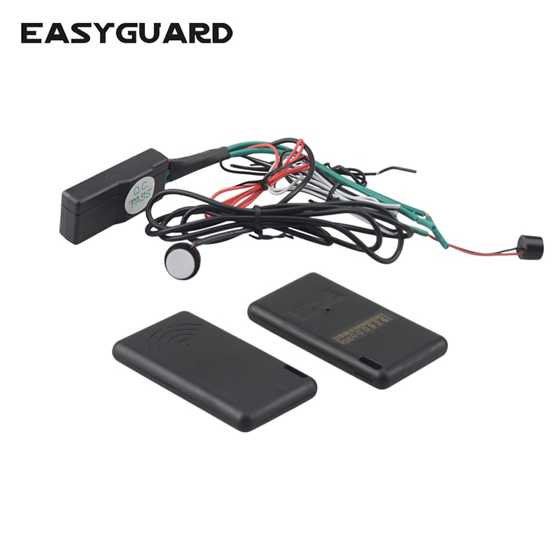 Easyguard rfid startspærre anti-tyveri bil trådløs startspærre sikkerhedssystem med motor automatisk lås / oplås motorcykel