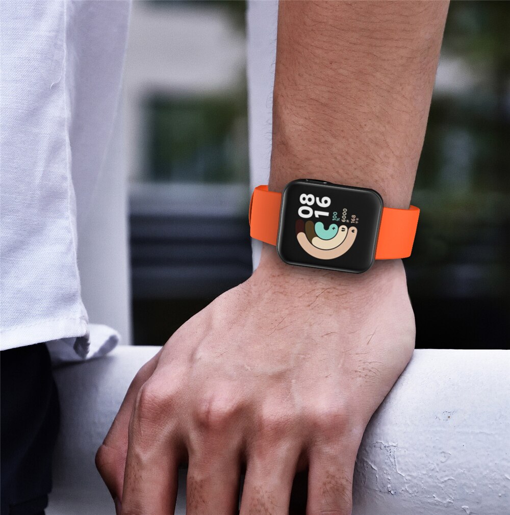Correa de silicona para Xiaomi Mi Watch Lite, repuesto de pulsera deportiva, versión Global