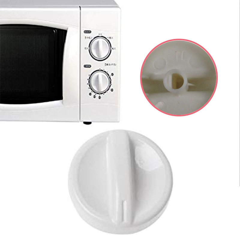 Botón de perilla de temporizador giratorio Universal para horno microondas, accesorios de repuesto para microondas con orificio en D, 1 ud.