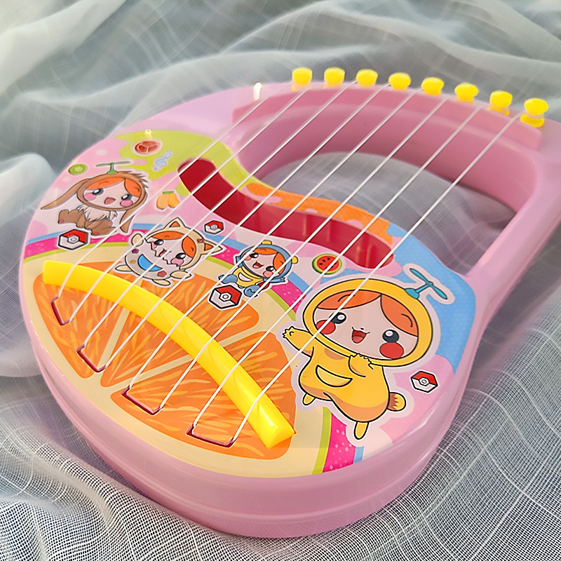 Mini Harp Muziekinstrumenten Voor Kinderen Van 1 Tot 3 Kinderen Onderwijs Gitaar Peuter Mobiele Speelgoed Voor Jongens Meisjes 5 jaar Baby Kind