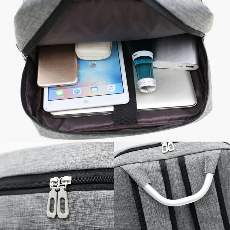 Waterdichte laptoptas, reisrugzak, multifunctionele antidiefstaltas, unisex pc-rugzak, usb-oplader voor macbook en ipad.