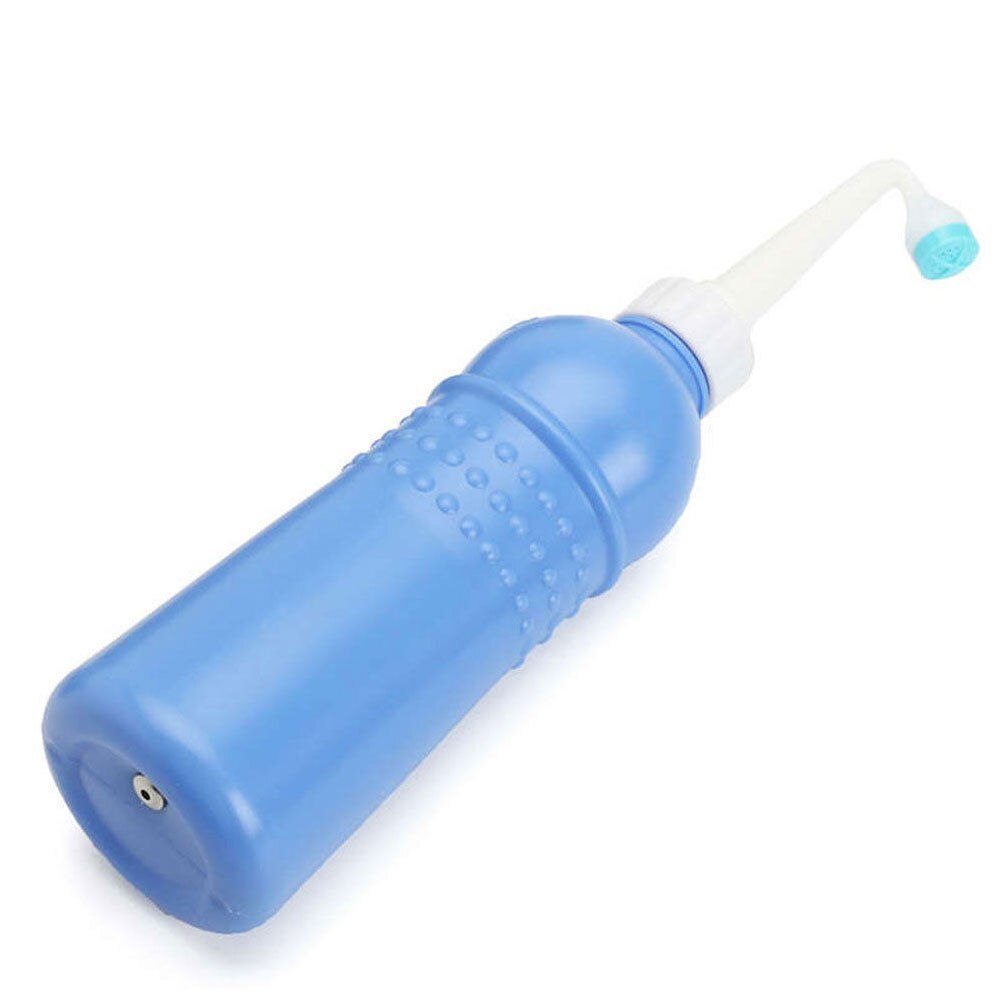 Pratico bidet portatile palmare da viaggio Toilette spray per mani sedile acqua 450ml saluto strumenti per la pulizia di parti privato prodotto per il bagno: Default Title