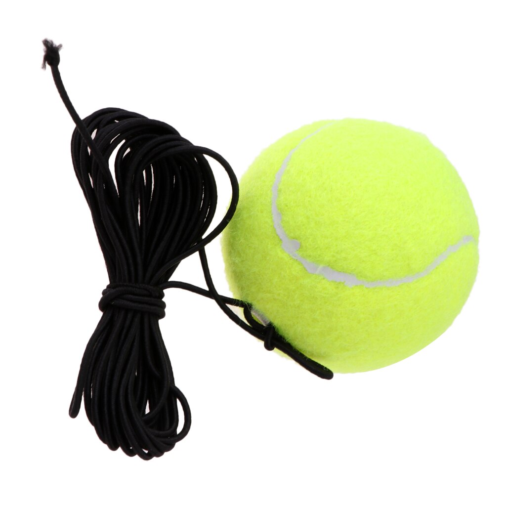 Elastische Tennis Ball auf Schnur Tennis Praxis Selbst-Studie Ausbildung Aids Trainer