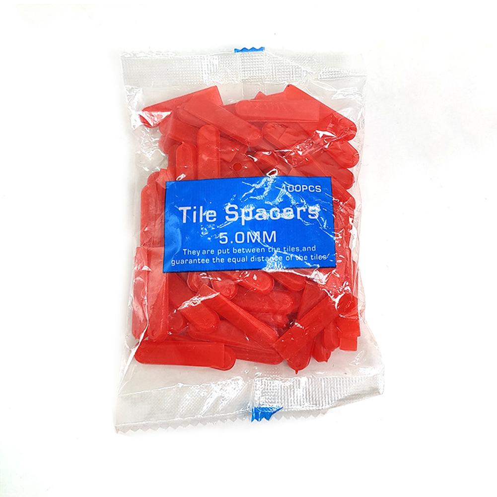100Pcs/Set Tile Alignment Tile Leveling System Locator Spacers Level Caused By Ceramic Tile Defects Wedges Adjust the Gap Tools