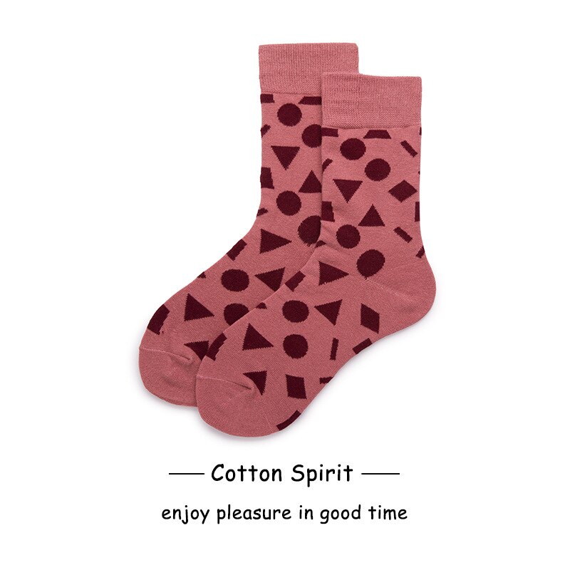 socks women woman socks socks men combed cotton socks striped pattern middle tube men's socks novelty socks: E2