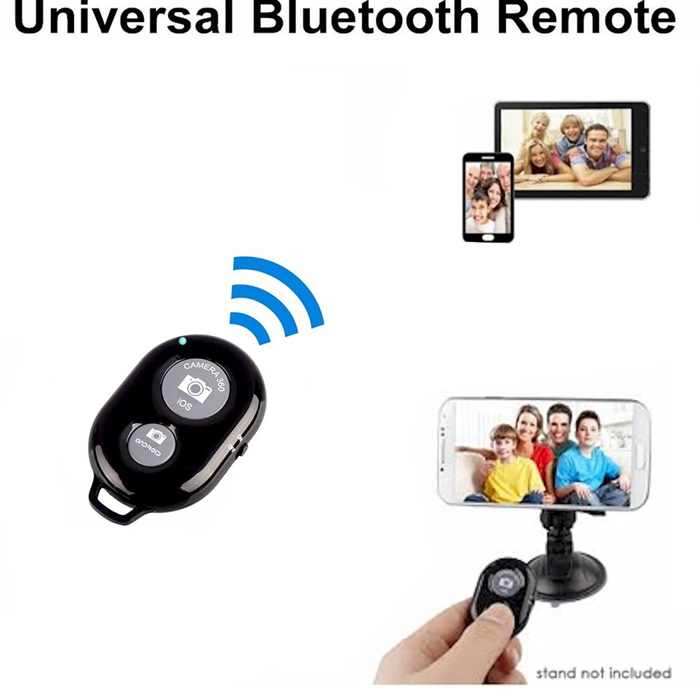 Knop Voor Selfie Afstandsbediening Voor Telefoon Draadloze Ontspanknop Control Bluetooth-Compatibele Camera Foto Selfie Clicker