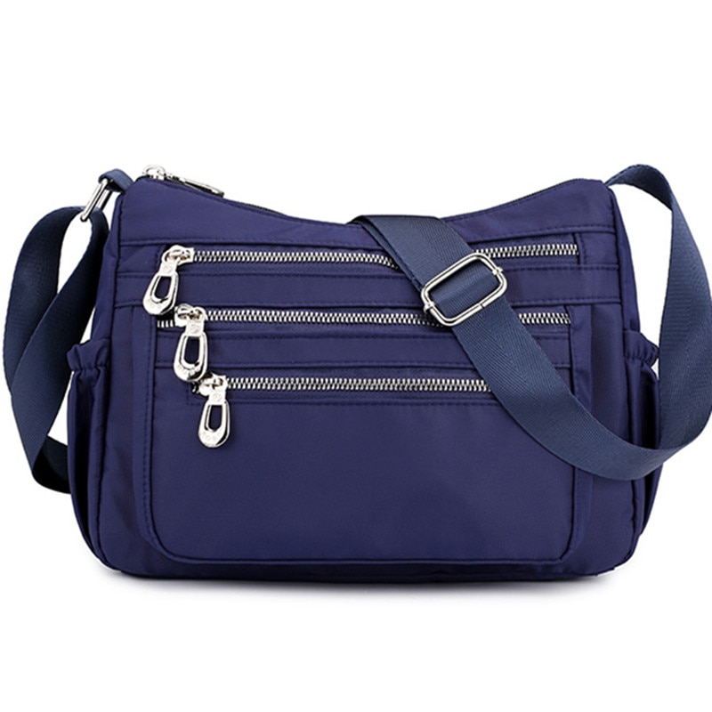 Damer håndvesker sommer stil budbringer vesker nylon crossbody skuldervesker damer uformelt reise kvinner topphåndtak bag bolsas