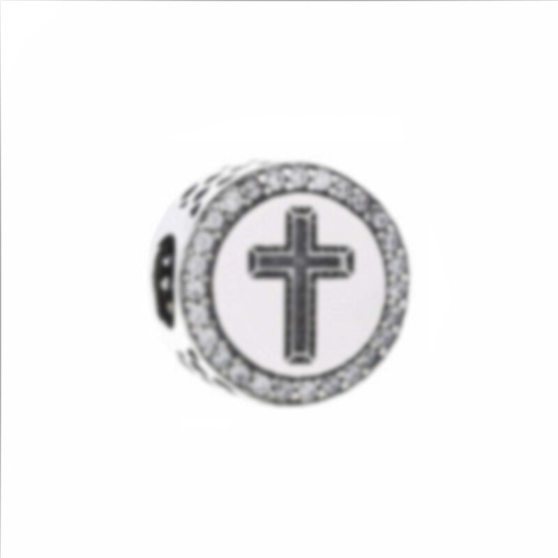 Cross Bead Charm Collection Original Women's Romantic Party DIY Bracelet Jewelry Accessories