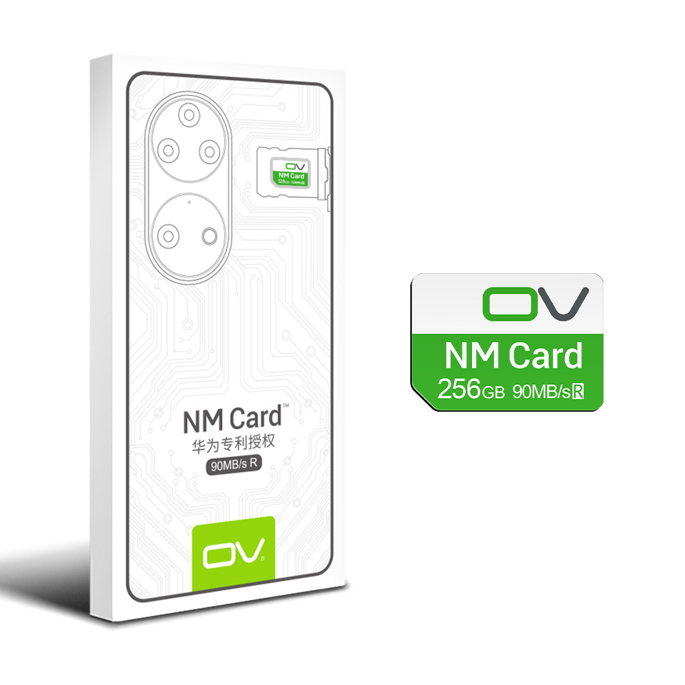Karta pamięci OV Nano 256GB dla Huawei Mate 30 40 50 60 P30 P40 P50 P60 pro Honor Nova Series Pad NM Card z czytnikiem kart typu C: 2GB