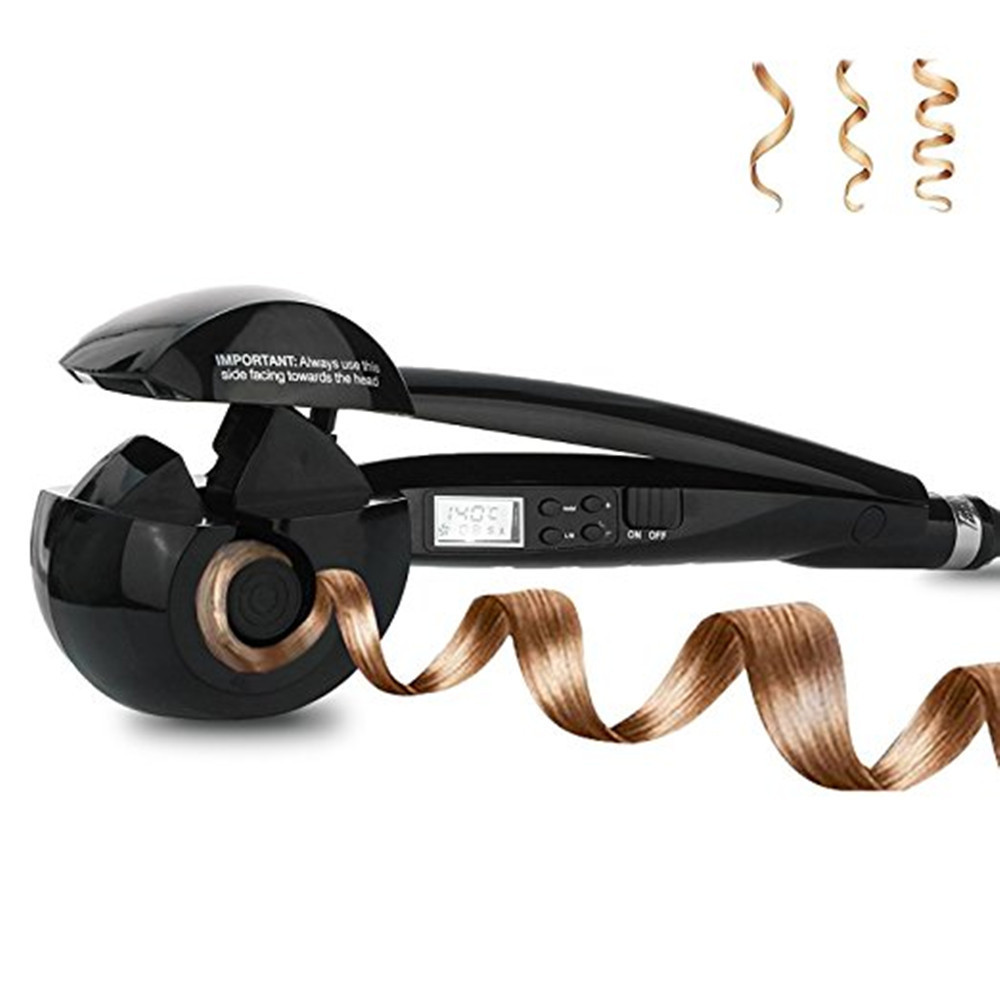 Fer à friser les cheveux automatique bigoudi outils de coiffure femelle bigoudis sertissage cheveux fer à sertir chaleur