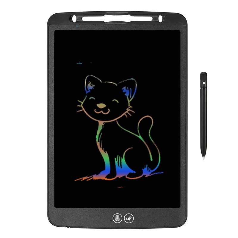 Tablet Electronics Colors Drawing Tablet Smart Lcd Writing Tablet Erasable Drawing Board 8.5 inch light Pad Handwriting Pen: A black 8.6inch