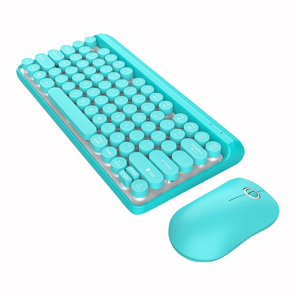 2.4g trådløse tastatur mus brugervejledning trådløst multimedie tastatur til pc gaming tastatur mus sæt til pc