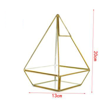 Verschiedene Unregelmäßige Geometrische Glas blume zimmer Sukkulenten Pflanzer Vase Terrarium Tabletop Topf DIY Heimat Sekretariat Hochzeit dekoration: 4
