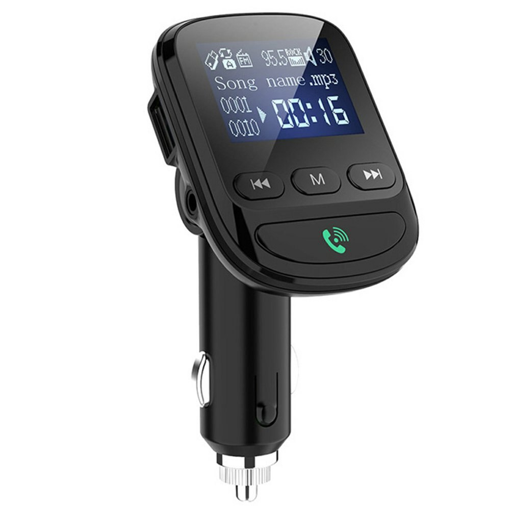 Multi-funktion Auto FM Transmitter MP3 Player Wireless Adapter Hände-freies Auto Kit Modulator Mit USB Schnell Ladung QC 3,0 Durable
