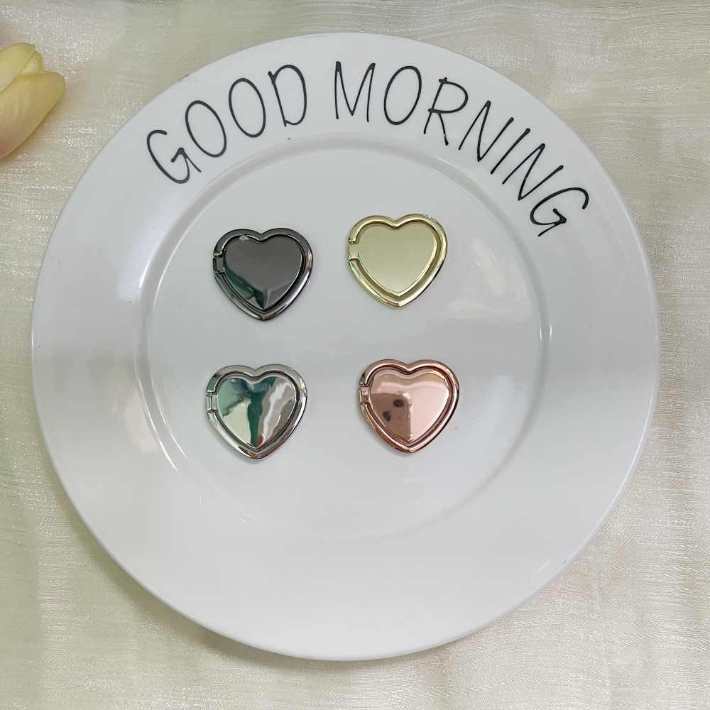 Telefono cellulare creativo Supporto universale Supporto ad anello Supporto a conchiglia con bastone posteriore Supporto pigro Supporto decorativo in metallo per telefono cellulare