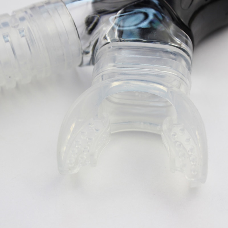 DEEPGEAR Dry snorkel Watersplash diving snorkels for adult diving and swimming Silicone snorkel swimming diving snorkel gears