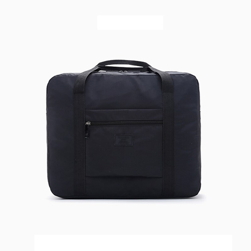 Large Duffle Bag Capacity Foldable Travel Bags Nylon Luggage Suitcase Bags For Men Women Travel Aircraft Package Packing Cubes: black-C