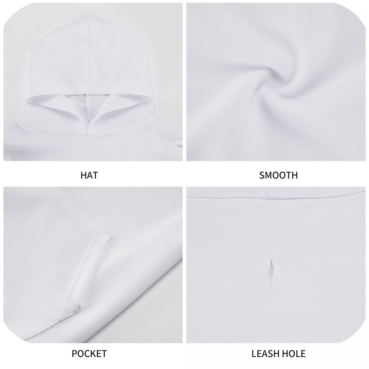 Hapoel Ashdod Fc Medium and Large Pet Dog Wear Hoodies Puppy Costume Winter Cloth Sweaters Sweatshirts Hoodie with Pocket