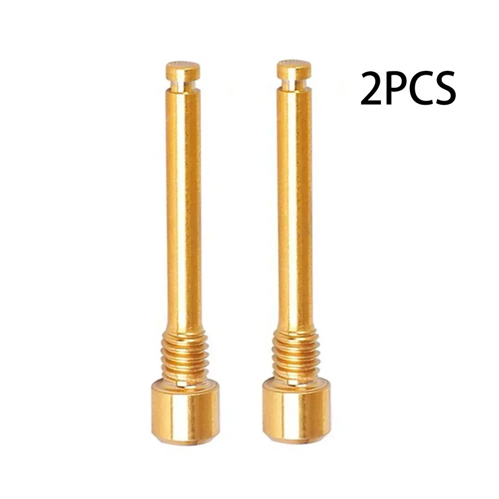 Pernos de freno de disco de bicicleta, insertos de pasador roscado, tornillo para perno de aleación SRAM Avid para disco hidráulico roscado: Blanco