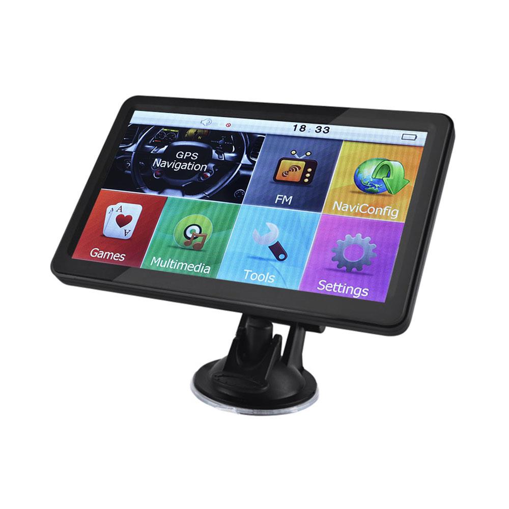 256MB+8G Truck HD GPS Navigator 7 Inch Support for National Languages GPS Navigator System 7" Free Map Car GPS Navigation