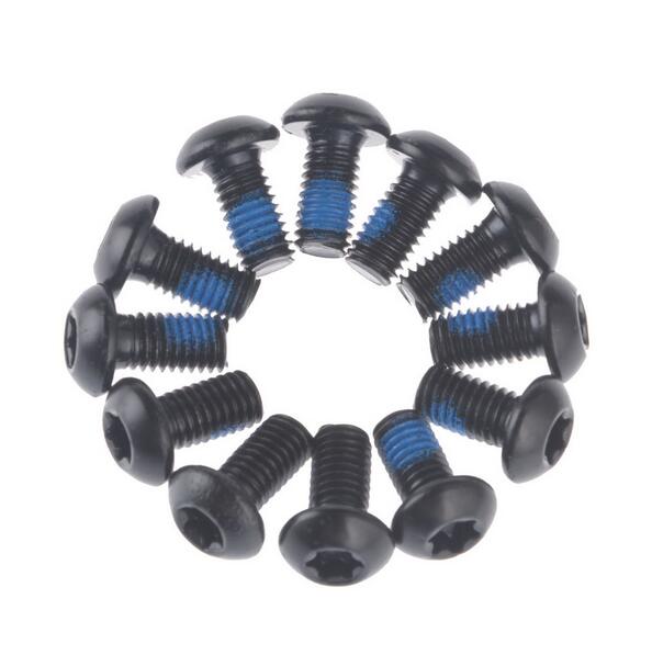 12 teile/los mountainbike bremsscheibe schrauben mtb radfahren M5 * 10mm schrauben edelstahl t25 zyklus fahrrad bremse Rabatt schrauben schraube