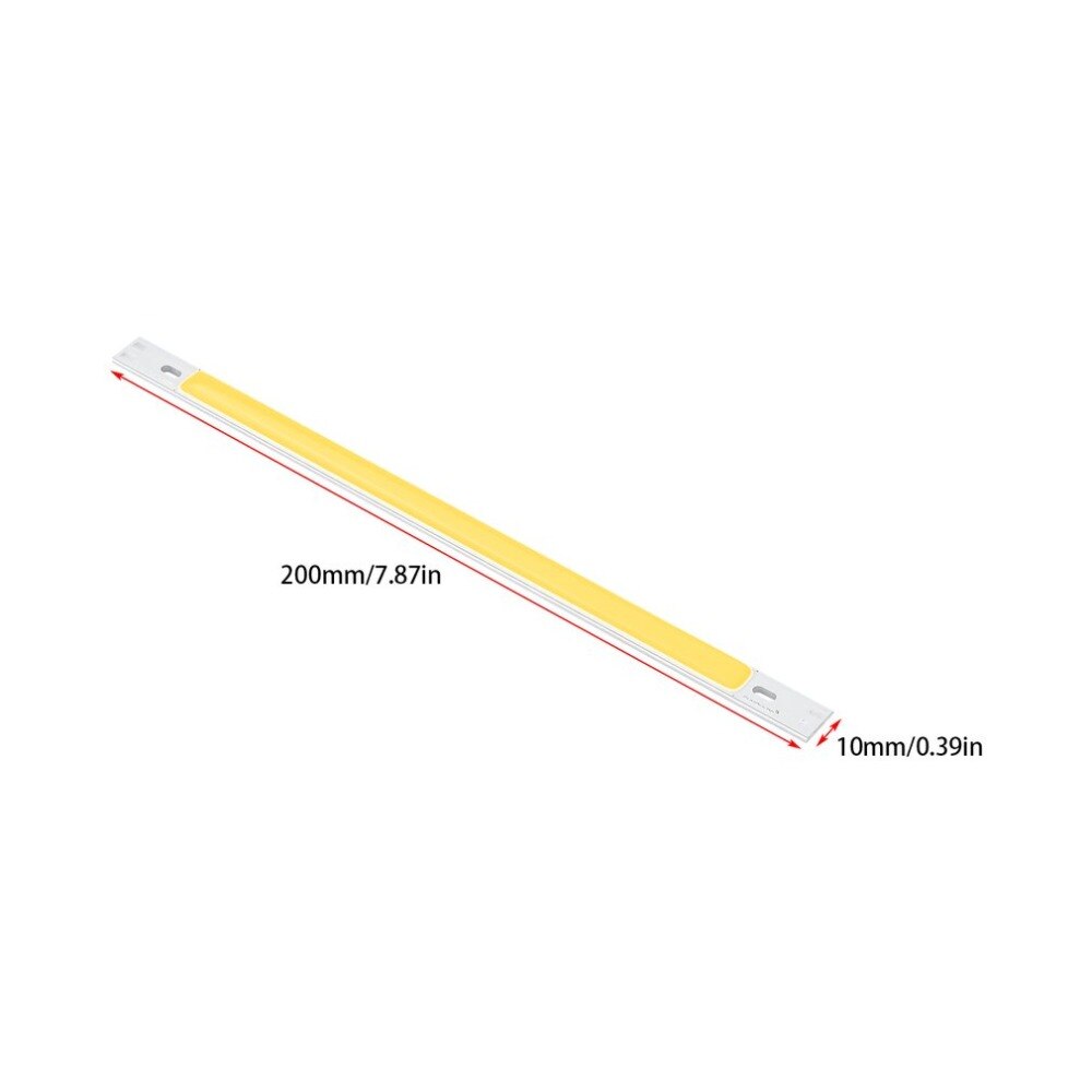 12V-14V 10W LED Light Strip 200*10mm Module Seven Lighting Colors Optional COB Lamp Bar DIY Kit