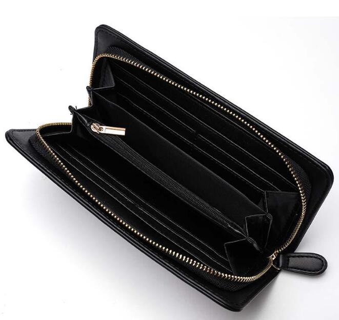 multi-card woven wallet long hand bag hand-made mobile phone bag clutch bag men and women wallet