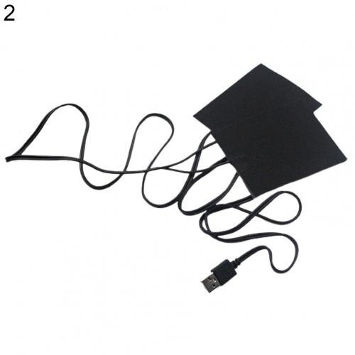 Durable Warmer Pad Compact Cloth Heat Pad Soft Keep Warmth Safety 5V Warming Heating Pad: 2