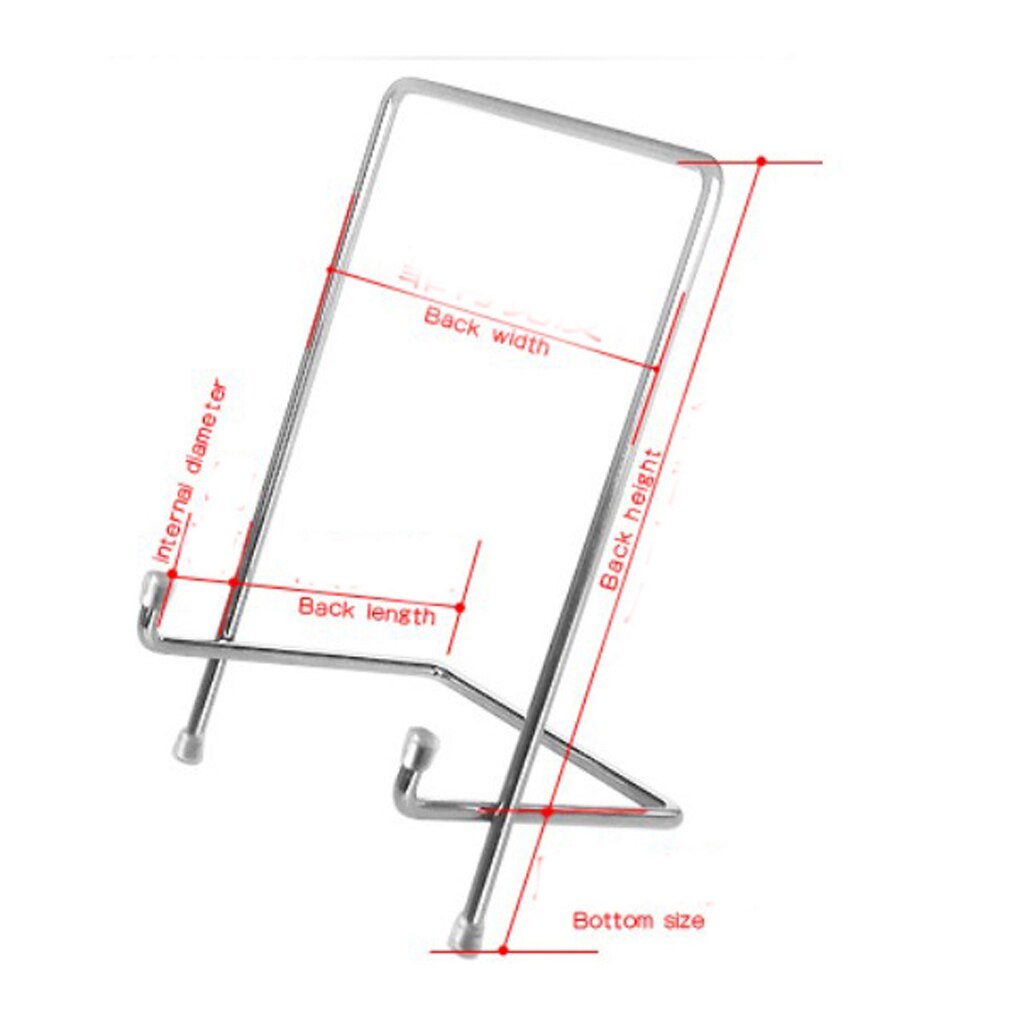 Magideal Heavy Duty Black Destop Rack Display Schildersezel Keramische Schotel Plaat Art Foto Boek Notebook Display Houder